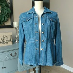 First Issue/Liz Claiborne Denin Jean Shirt/Jacket